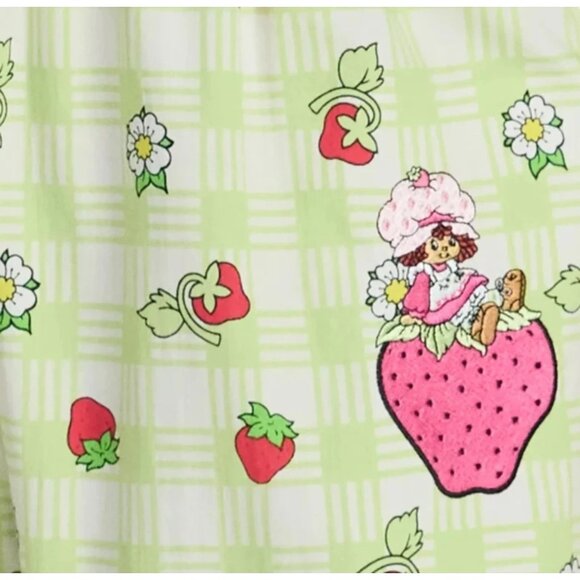 STRAWBERRY SHORTCAKE Checkerboard Cotton Pajama Pants WOMEN’S SIZE XXL 20 NEW - Picture 5 of 7